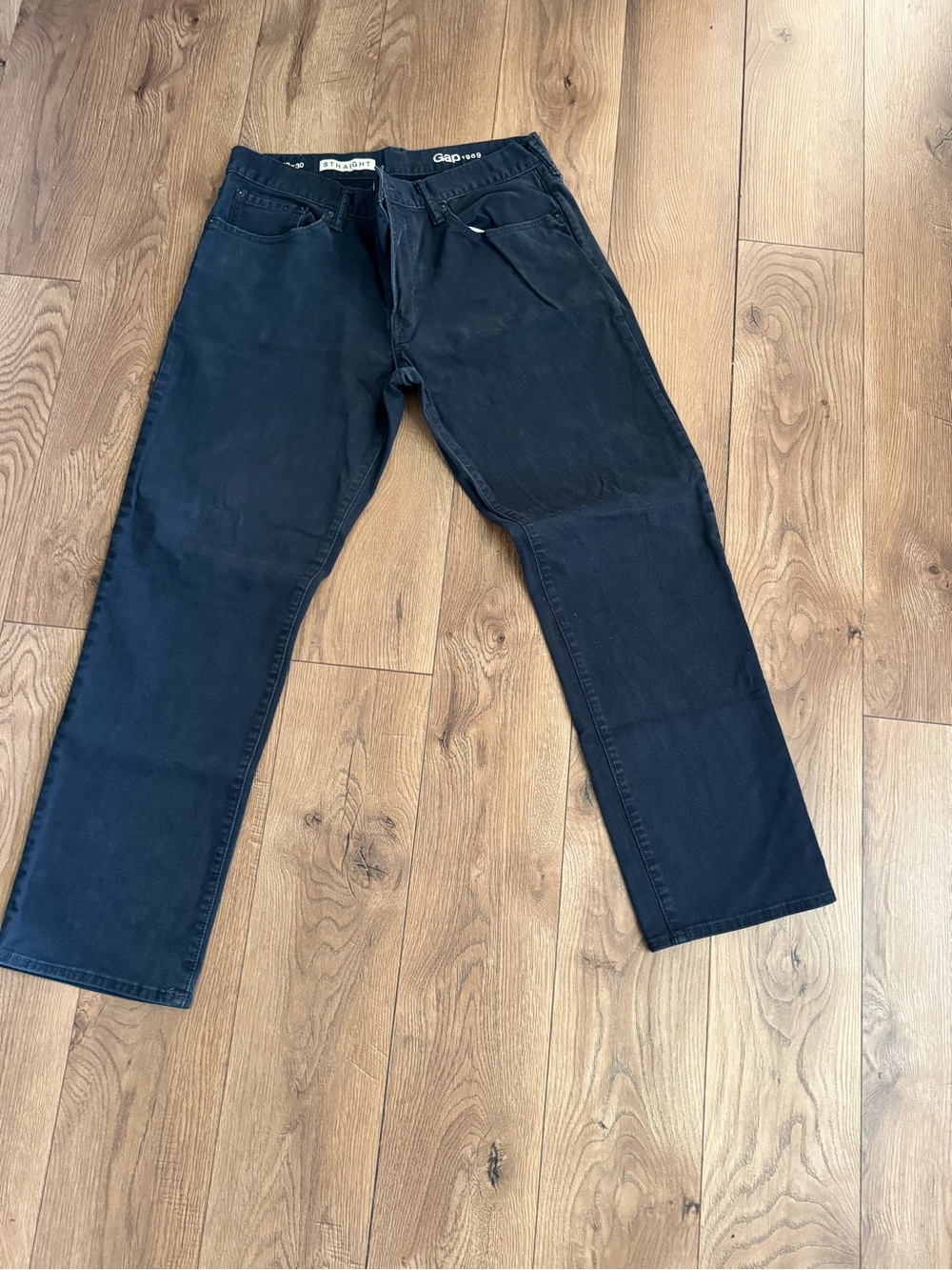 GAP Men's Dark Navy Straight Jeans
